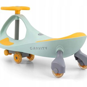 Gravity Lime Yellow Pojazd Dla Dzieci Jeździk Grawitacyjny Milly Mally 3+