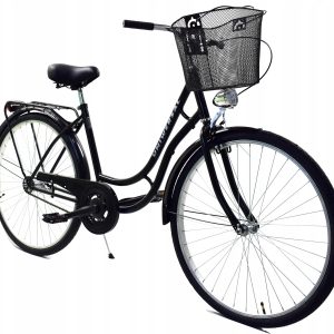 Rower Damski Damka Męski Miejski Universal 28 Kosz